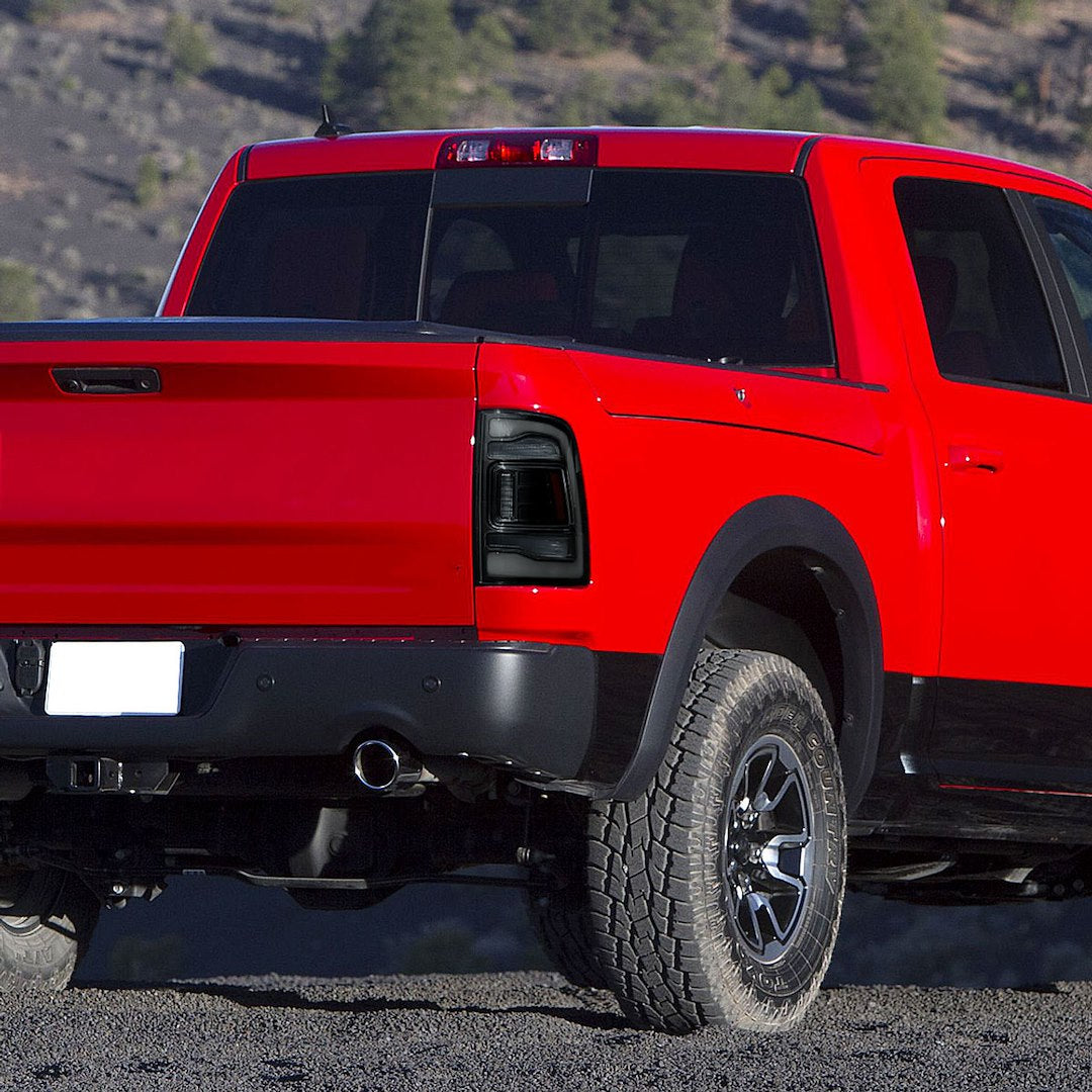 Product of Spec-D Tuning LT-RAM13BBLED-SQ-RS Tail Light Assembly 