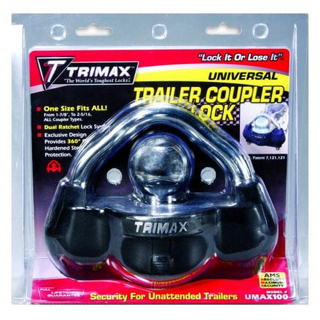 Product of Trimax Locks Umax100 Trailer Coupler Lock