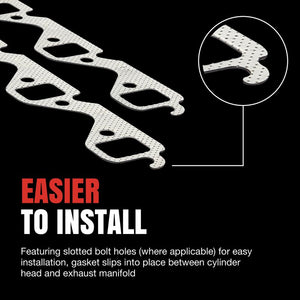 Fel Pro Hp 1430 Exhaust Header Gasket||||87||f291430||2018382
