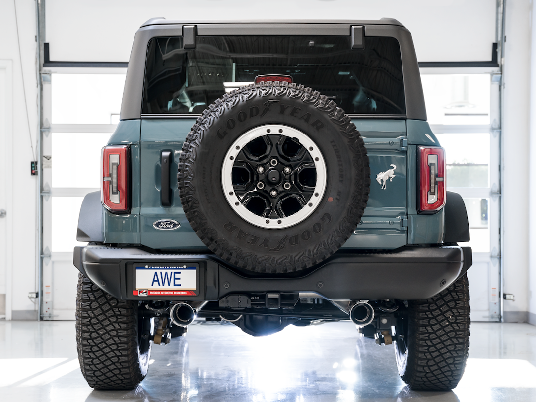 Product of AWE Tuning 3015-32456 0FG Cat-Back System Single Exhaust System Kit 