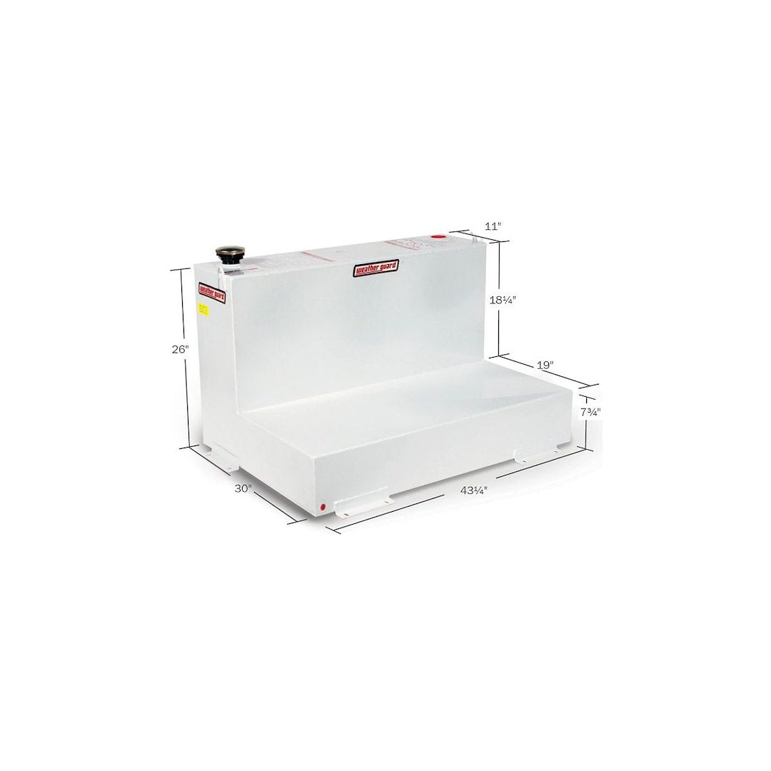 Product of Weather Guard (Werner) 352-3-02 Diesel Liquid Transfer Tank 75 Gallon L-Shape 