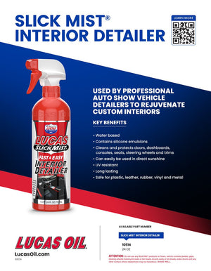 Product of Lucas Oil 10514 Interior Cleaner