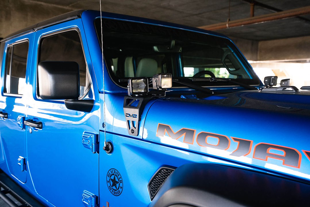 Dv8 Offroad Lbjl-06 Driving/ Fog Light Mounting Bracket||jeep-Cowl-Pod-Light-Mounts.Jpg||95||dv8lbjl06||1627948