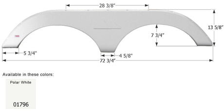 Product of Icon 01796 Fender Skirt