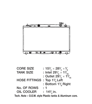 Product of Csf 3312 Radiator
