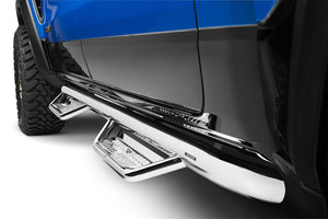 Product of N-Fab HPD1980CC-SS Podium Nerf Bar With Drop Down Steps 