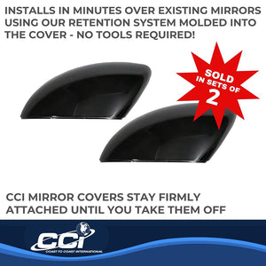 Product of Coast To Coast Ccimc67537rbk Exterior Mirror Cover