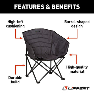 Lippert Components 2022114800 Camping Chair||2022114800_1.Jpg||86||m6v2022114800||913961