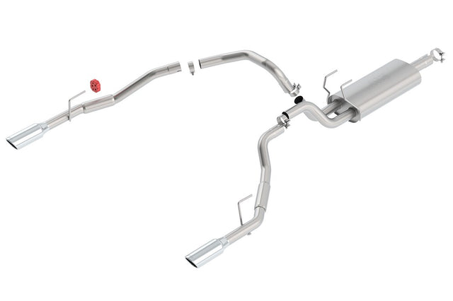 Product of Borla 140308 Cat-Back System Single Exhaust System Kit 