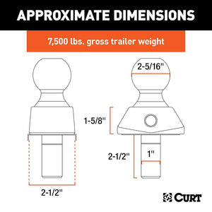 Curt 40248 Trailer Hitch Ball||40248_3008x1990_Ca.Jpg||93||c9340248||1168181
