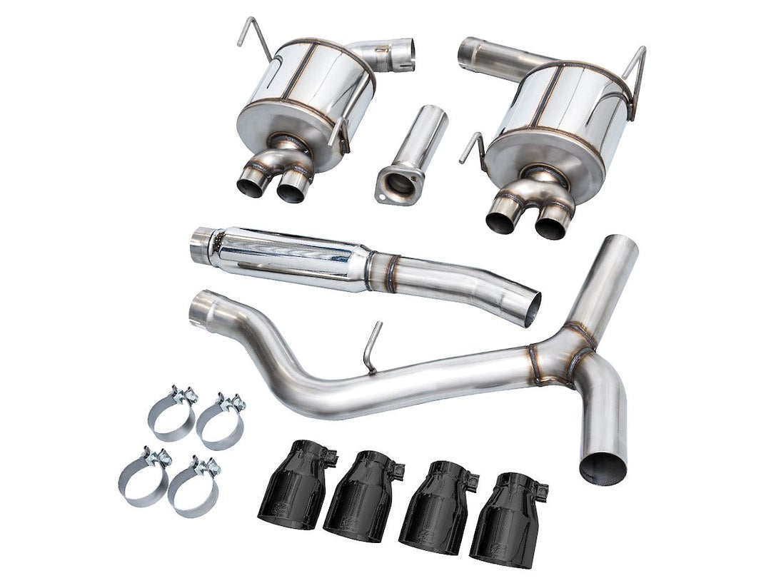 Product of AWE Tuning 3015-43979 Touring Edition Cat-Back System Single Exhaust System Kit 