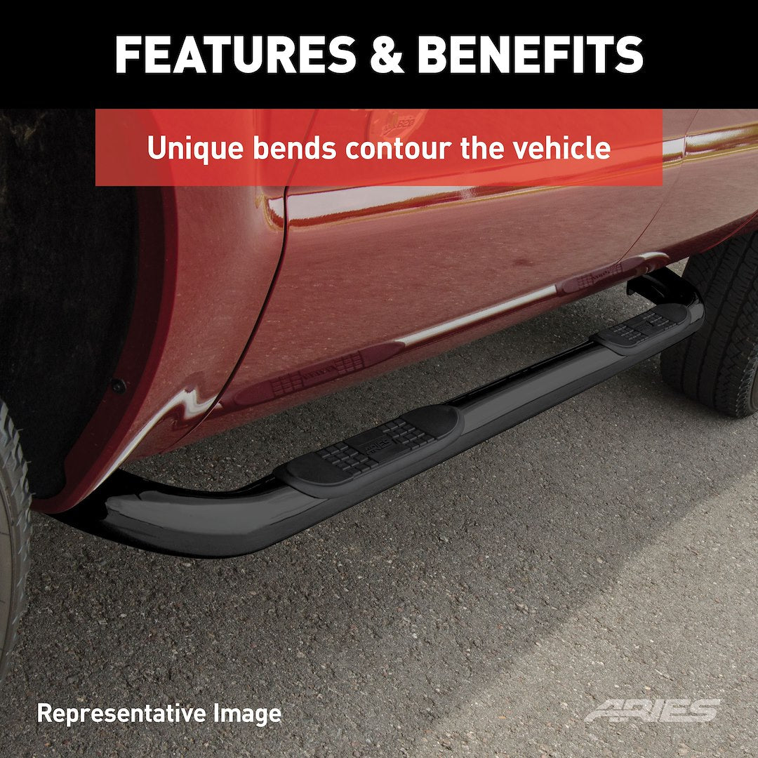 Product of Aries 214051 Nerf Bar With Surface Steps 
