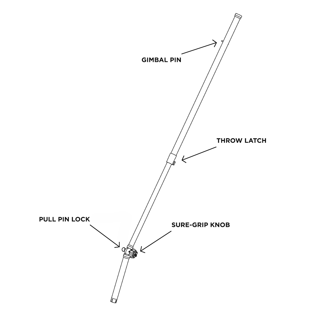 Product of Taco T10-3000-9 Boat Sunshade Mount