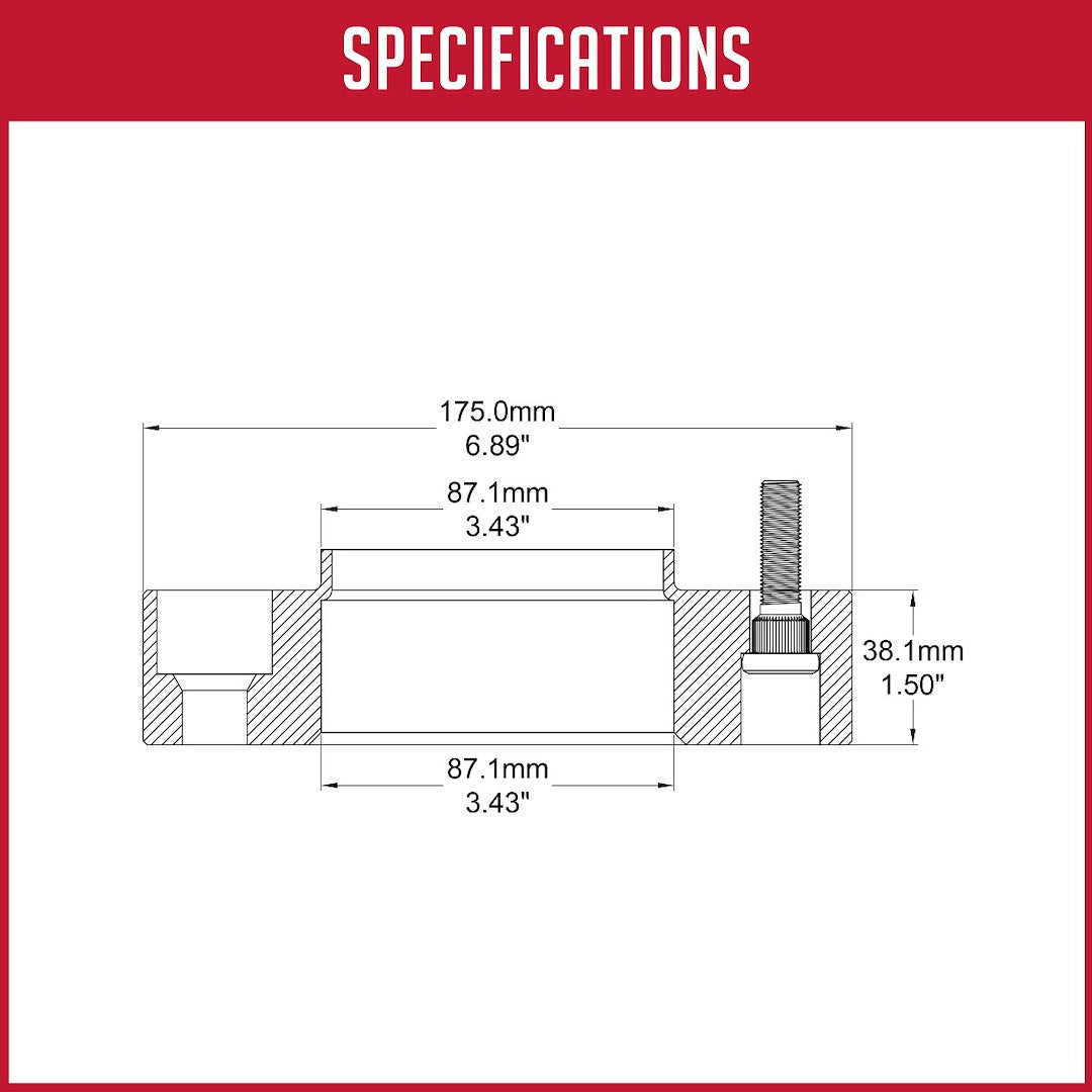Product of Coyote Wheel Accessories 6135-6135h-C Wheel Adapter