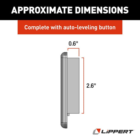 Product of Lippert Components 421484 Leveling System Touchpad
