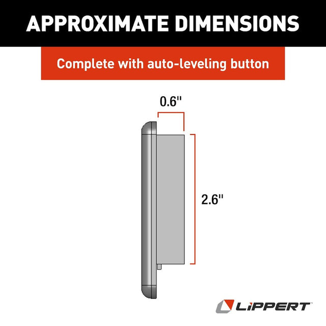 Product of Lippert Components 421484 Leveling System Touchpad