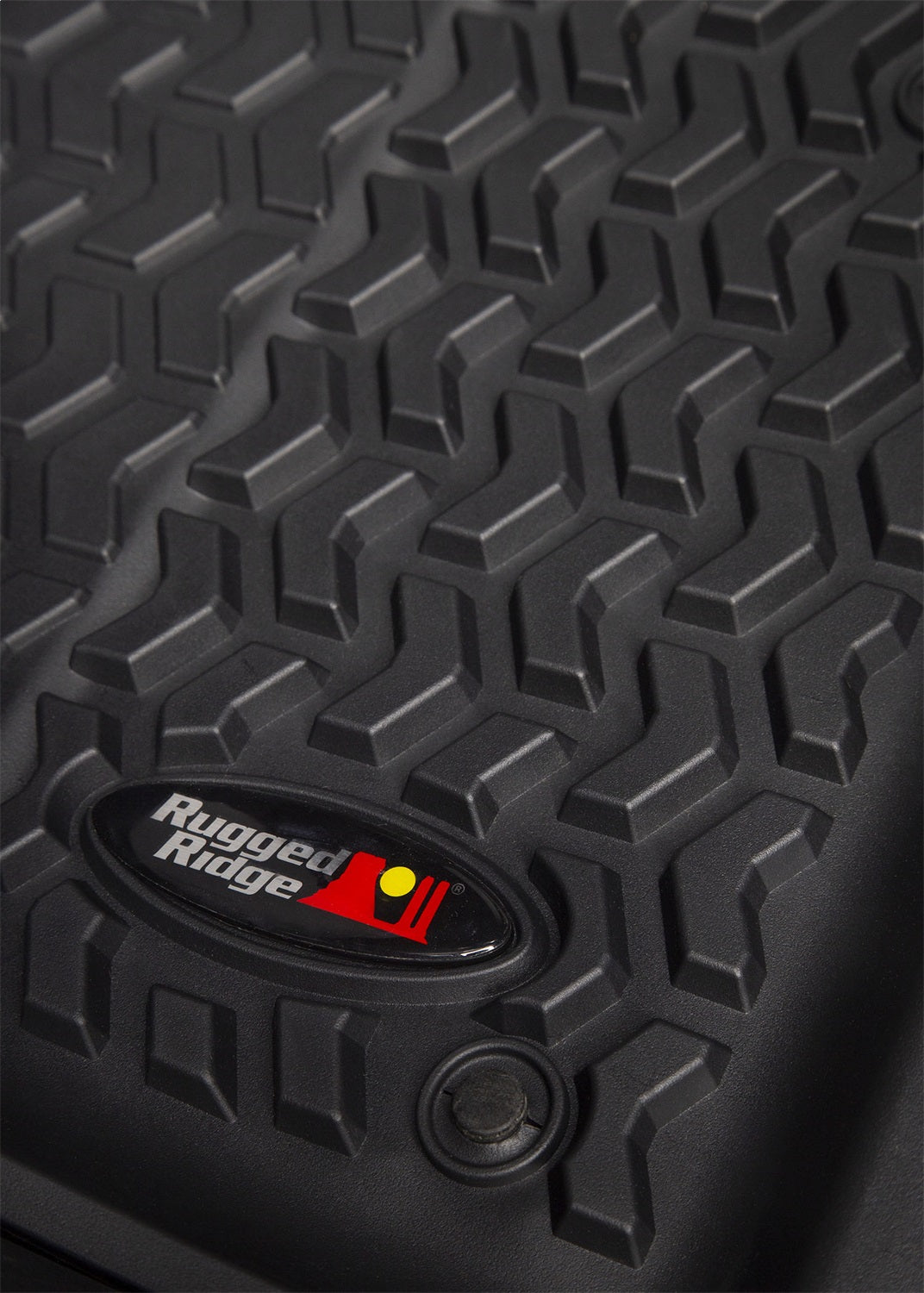 Product of Rugged Ridge 12920.36 Black Thermoplastic Floor Liner 