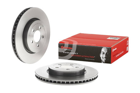 Product of Brembo 09A40411C02 Vented 1 Piece Brake Rotor 