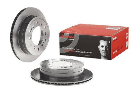 Product of Brembo 09A33411C02 Vented 1 Piece Brake Rotor 