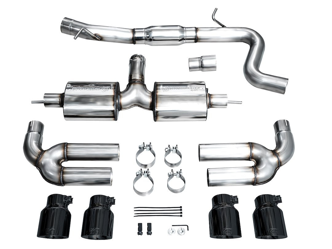 Product of AWE Tuning 3015-43897 Touring Edition Cat-Back System Exhaust System Kit 
