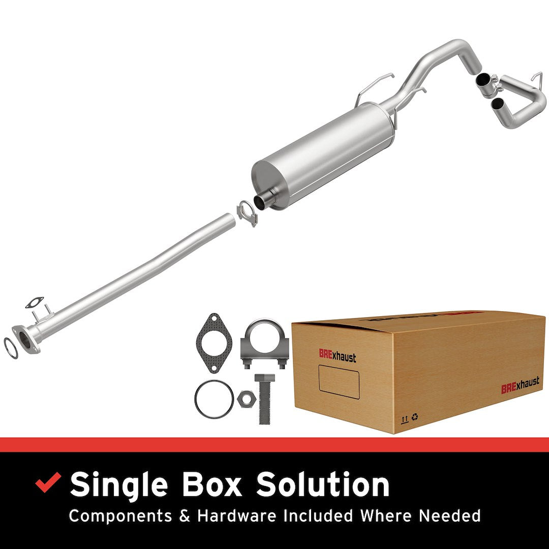 Product of BRE Exhaust 106-0219 Direct-Fit Exhaust Series Cat-Back System Exhaust System Kit 
