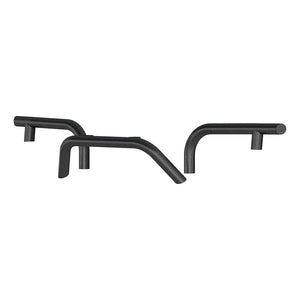 Product of Aries 2081254 Bull Bar Black Textured Powder Coated No with skid plate 