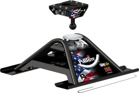 Product of PullRite 2600 Fixed 20000 Pound 2-Way Fifth Wheel Trailer Hitch 