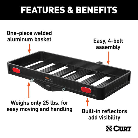 Curt 18113 Trailer Hitch Cargo Carrier||18113_3008x1990_Fa.Jpg||86||c9318113||909206