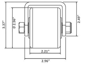 Ultra-Fab Products 48-979023 Trailer Hitch Roller||48-979023_1.Png||86||u2948979023||1516392