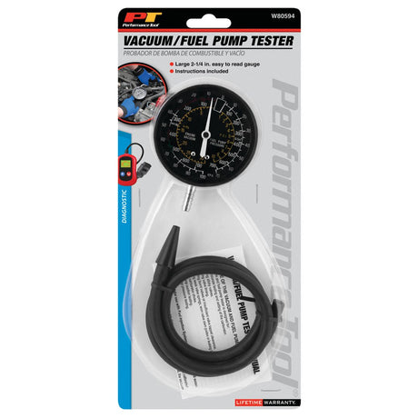 Performance Tool W80594 Gauge Fuel Pressure/ Vacuum||w80594_1.Jpg||86||ptlw80594||1623619