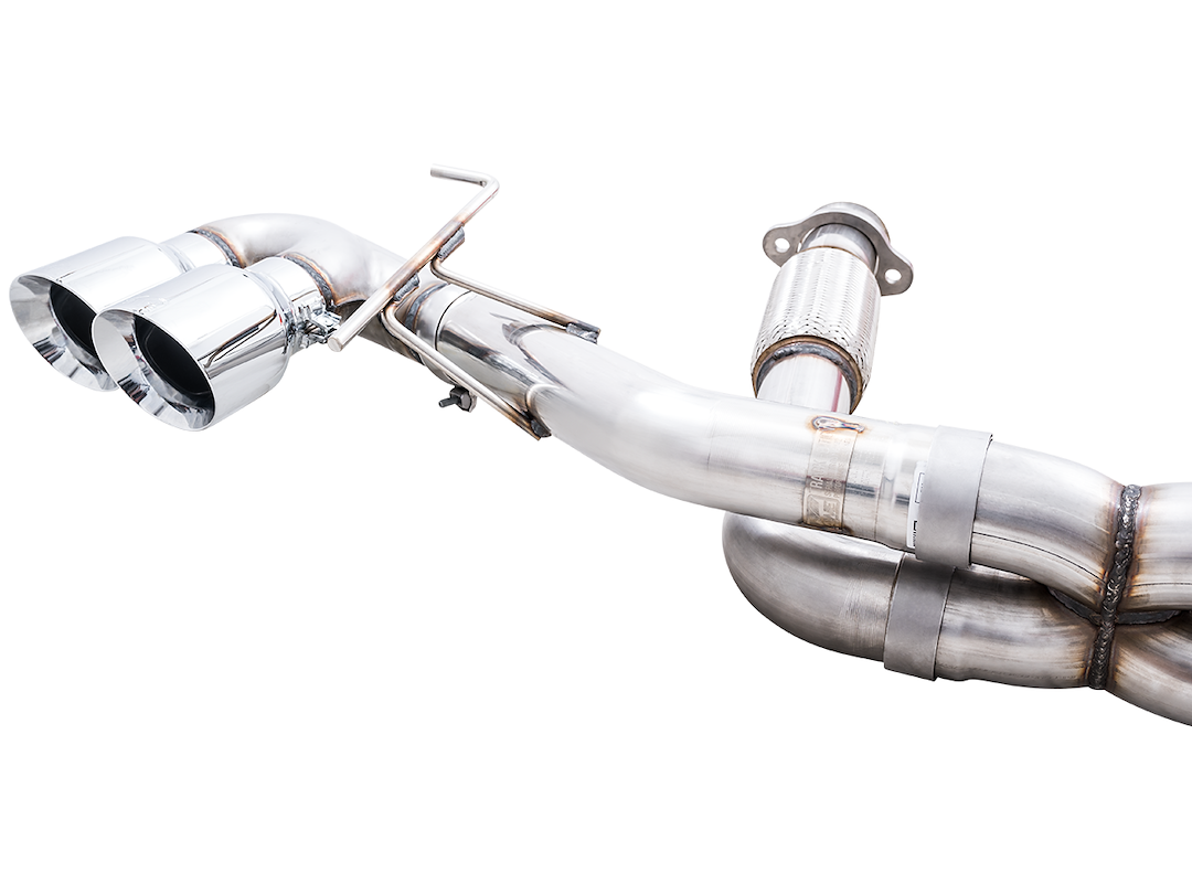 Product of AWE Tuning 3020-42080 Track Edition Cat-Back System Dual Exhaust System Kit 
