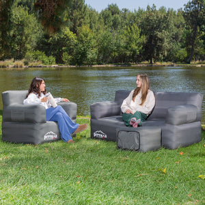 Airbedz By Pittman Outdoors Ppi-Air Furniture Set Inflatable Furniture||ppi-Air Furniture Set_1.Jpg||86||abzppiairfset||1718224