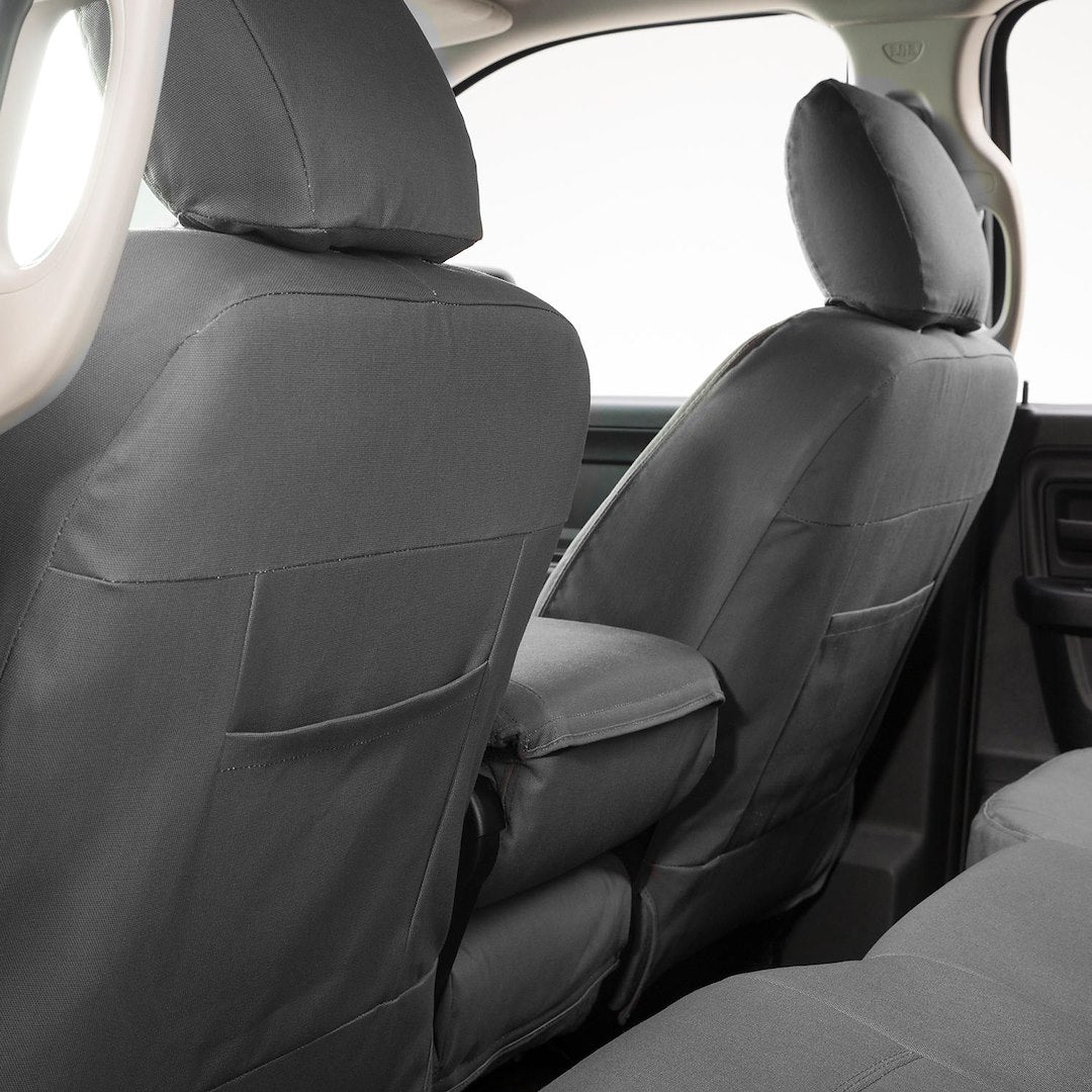 Product of Covercraft GTMB4172ABCAGY Carhartt® PrecisionFit® Gravel Duck Weave Fabric Seat Cover 