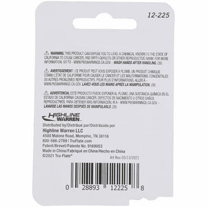 Tru Flate 12-225 Hose End Quick Disconnect Coupling||12-225_2.Jpg||87||t2f12225||2245801