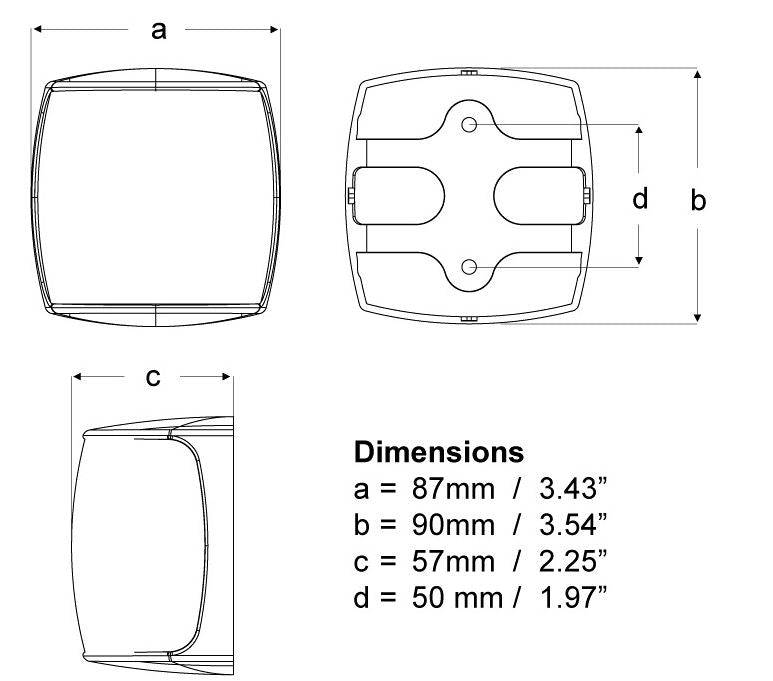 Product of Hella Marine Lights 017.461-101 Navigation Light