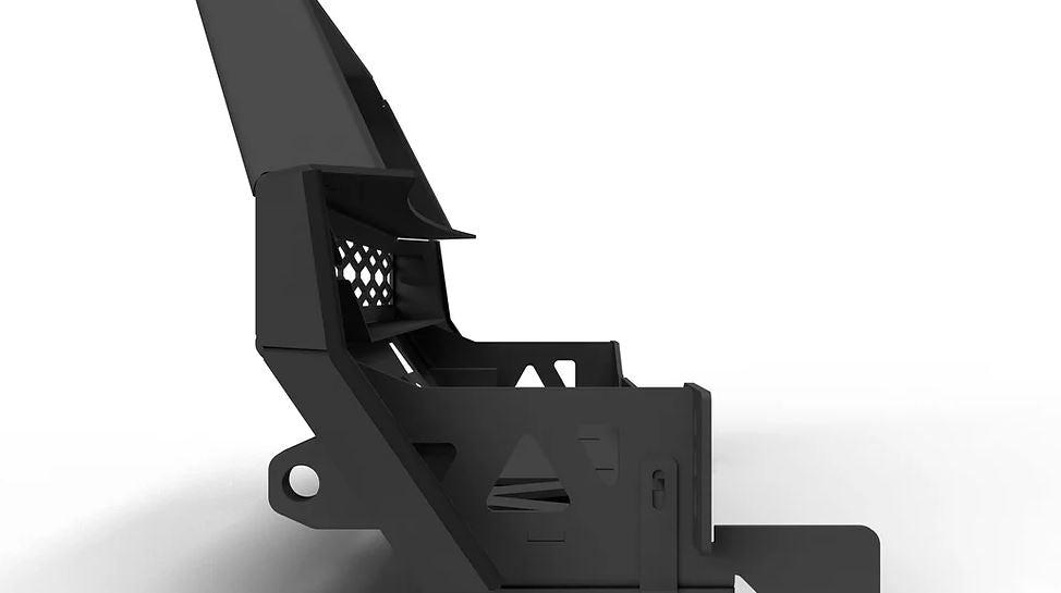 Product of Innovative Creations Inc. AL-FBM71TYN-RT Alumilite Aluminum Powder Coated Bumper 