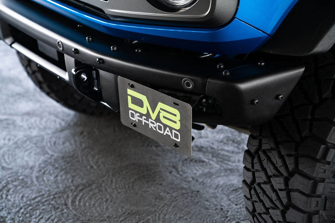 Dv8 Offroad Lpbr-02 License Plate Relocation Kit||bronco-License-Bracket.Jpg||93||dv8lpbr02||1628032