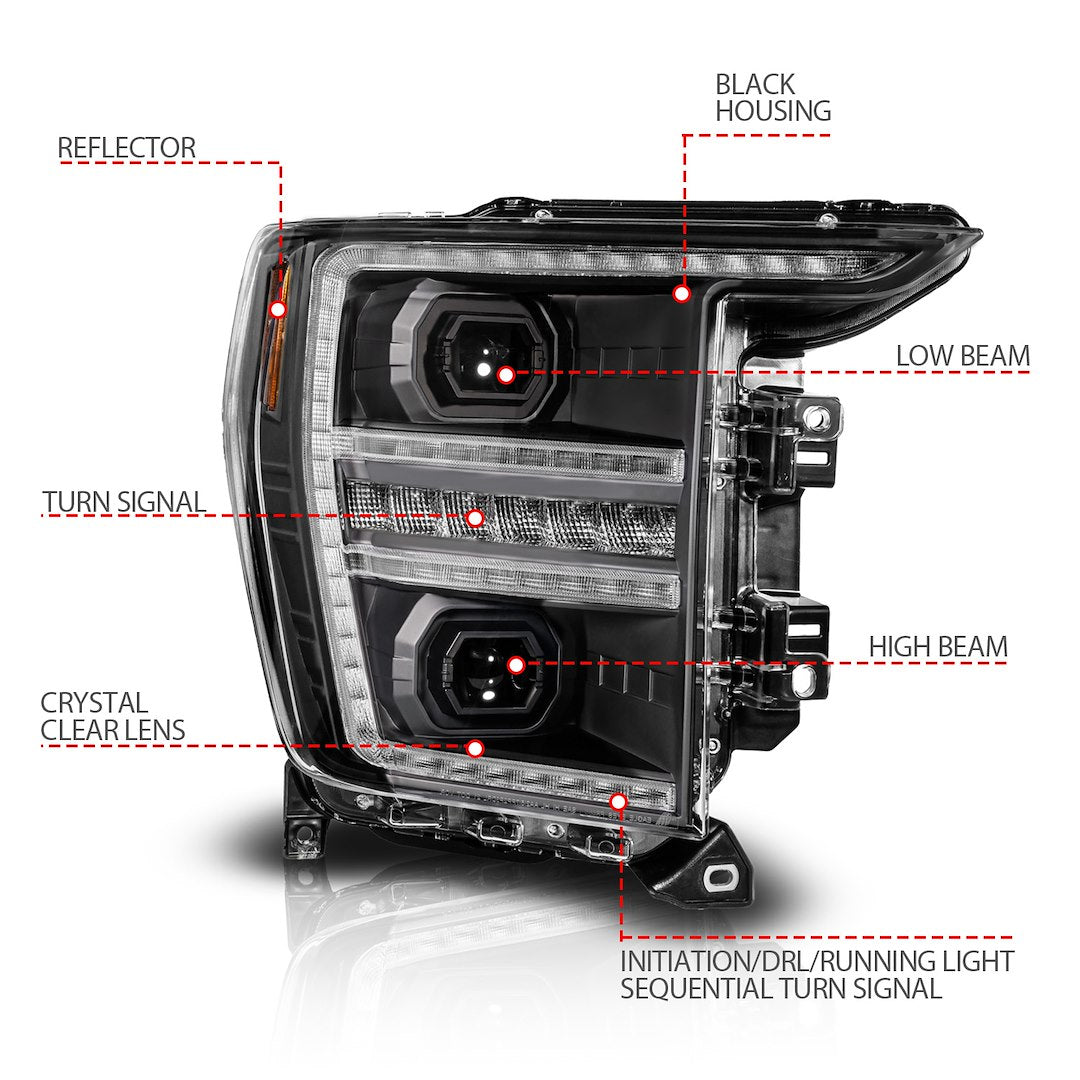 Product of Anzo Usa 111594r Headlight Assembly