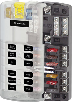 Blue Sea 5032-Bss Fuse Block||5032-Bss.Jpg||85||b6z5032bss||867347