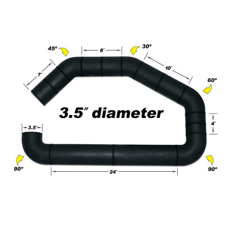 Airaid 100-350 Air Intake Tube||air-100-350.Jpg||85||a86100350||2236008
