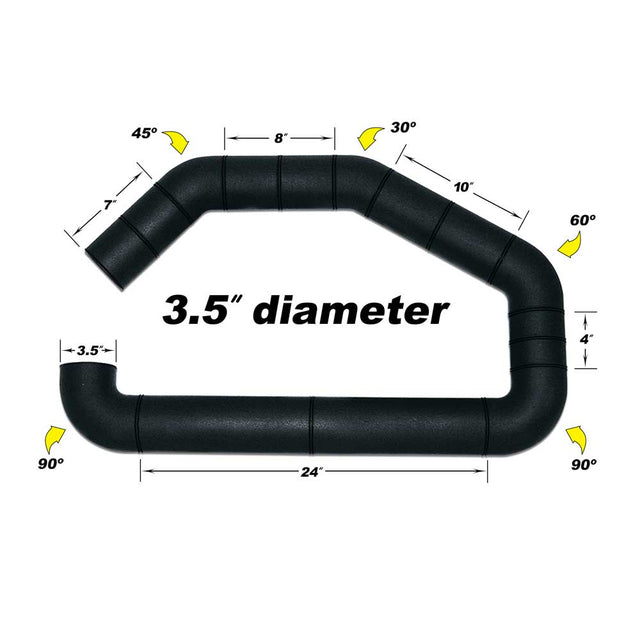 Airaid 100-350 Air Intake Tube||air-100-350.Jpg||85||a86100350||2236008