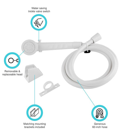 Dura Faucet Df-Sa130-Wt Shower Head||df-Sa130-Wt-Fco.Jpg||86||d6udfsa130wt||935678