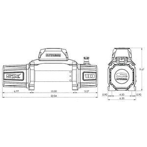 Product of Superwinch 1710200 10000 Pound Vehicle Recovery Winch 