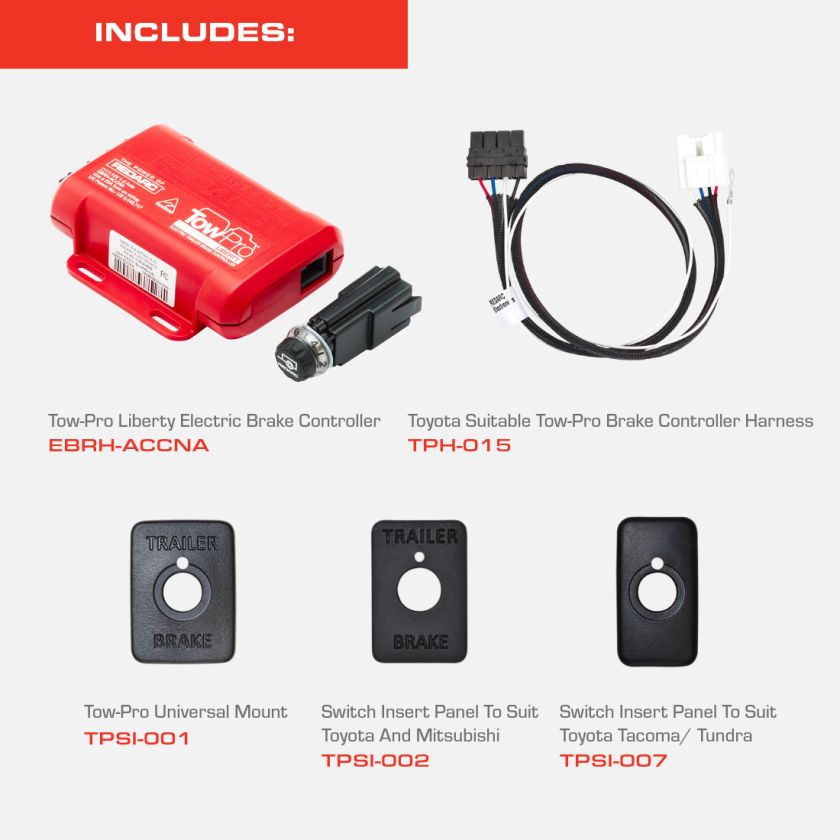 Product of Redarc Ciktp-Na-003 Trailer Brake Control Mounting Kit
