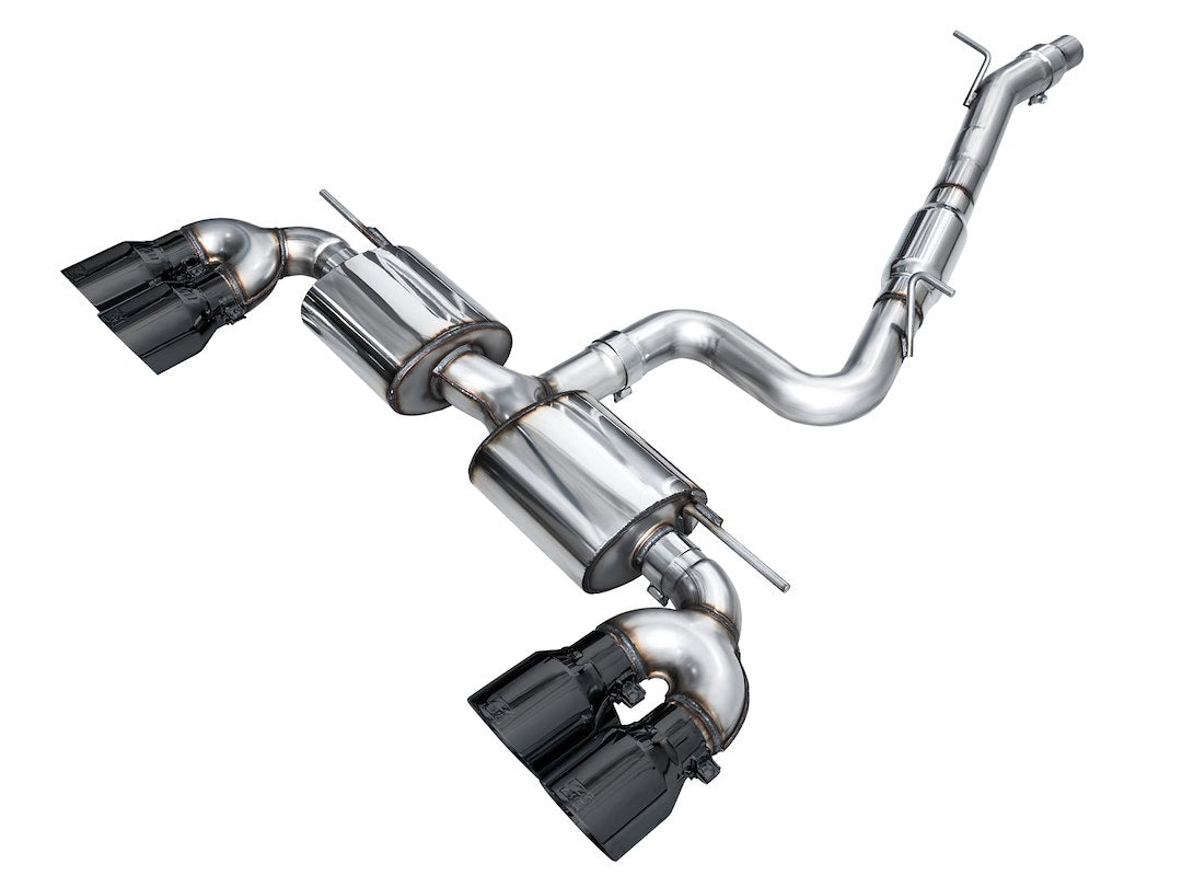 Product of AWE Tuning 3015-43658 Touring Edition Cat-Back System Single Exhaust System Kit 