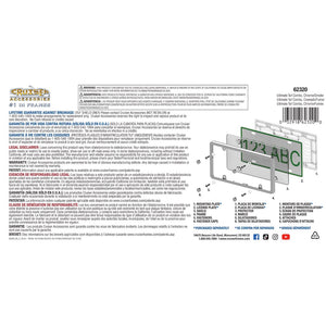 Cruiser 62320 License Plate Frame||62320_P03-Ultimate-Tuf-Combo_Chrome_Smoke-Backpack.Jpg||88||c3462320||1292320