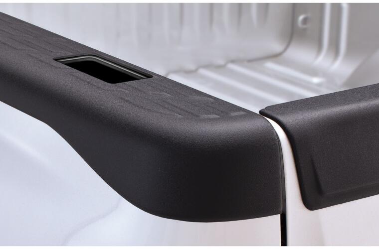 Product of Bushwacker 49519 Black Matte Textured Inside And Top Of Rail Bed Side Rail Protector 