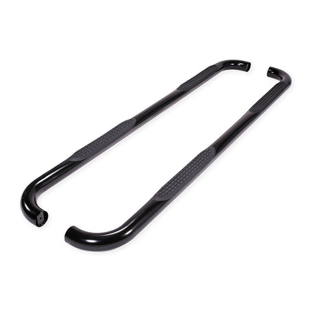 Product of TrailFX A0060B TFX Round Tube Side Steps Nerf Bar With Surface Steps 