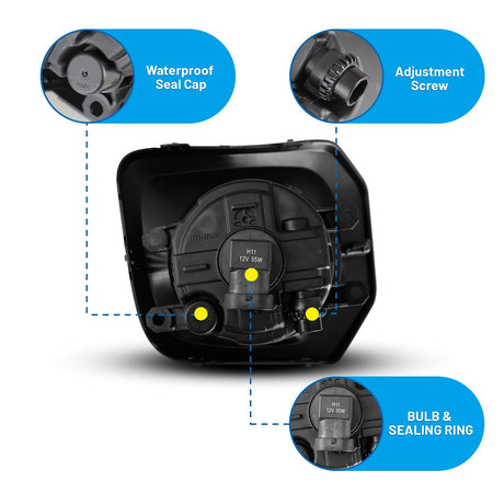 Product of Winjet CFWJ-0448-C Driving/ Fog Light 