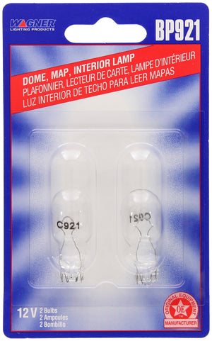 Wagner Lighting Bp921 Backup Light Bulb||bp921_P02_Pkg.Jpg||94||w31bp921||1271111